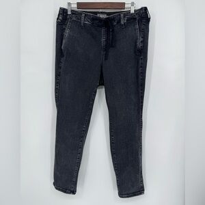 Torrid Women's Pull On High Rise Charcoal Wash Stretch Jeans Plus Size 1X 14/16